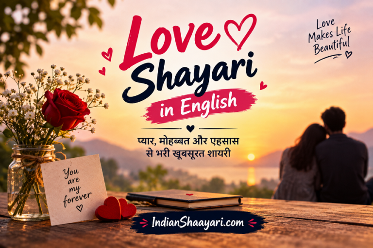 Love Shayari at Sunset